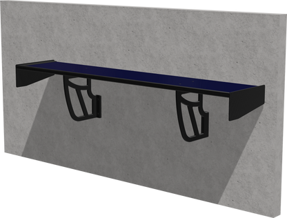 Spoiler-Regal aus Polymer-Carbon-Verbund