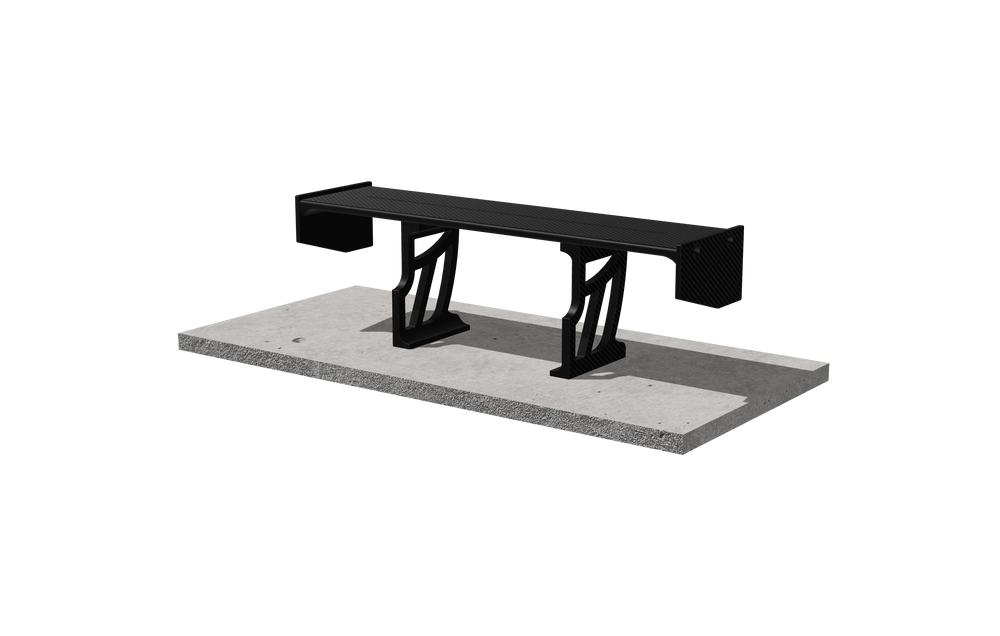 Spoiler-Bildhalter aus Polymer-Carbon-Verbund