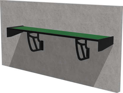 Spoiler-Regal aus Polymer-Carbon-Verbund