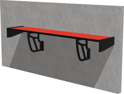 Spoiler-Regal aus Polymer-Carbon-Verbund