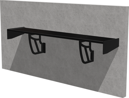 Spoiler-Regal aus Polymer-Carbon-Verbund